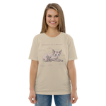 "ANATOMY OF A SPHYNX" UNISEX ORGANIC TEE