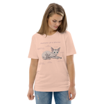 "ANATOMY OF A SPHYNX" UNISEX ORGANIC TEE
