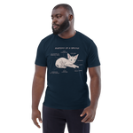 "ANATOMY OF A SPHYNX" UNISEX ORGANIC TEE