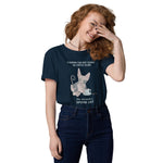 "WOMAN CAN'T SURVIVE ON COFFEE ALONE" WOMAN'S ECO TEE