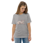 "ANATOMY OF A SPHYNX" UNISEX ORGANIC TEE