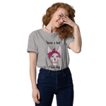 "NEVER A BAD HAIR DAY" UNISEX ECO TEE
