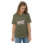 "ANATOMY OF A SPHYNX" UNISEX ORGANIC TEE