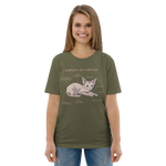 "ANATOMY OF A SPHYNX" UNISEX ORGANIC TEE