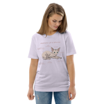 "ANATOMY OF A SPHYNX" UNISEX ORGANIC TEE