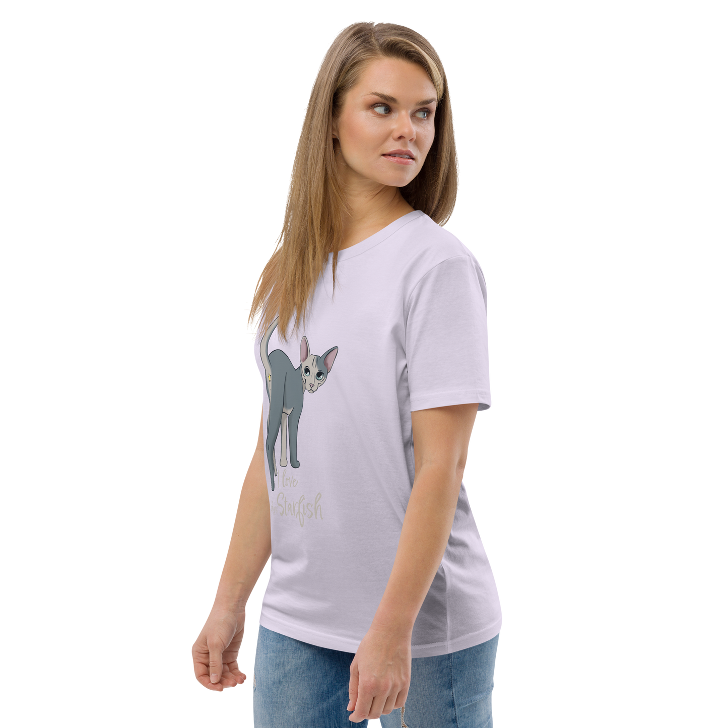 "I LOVE SPHYNX STARFISH" UNISEX ECO TEE