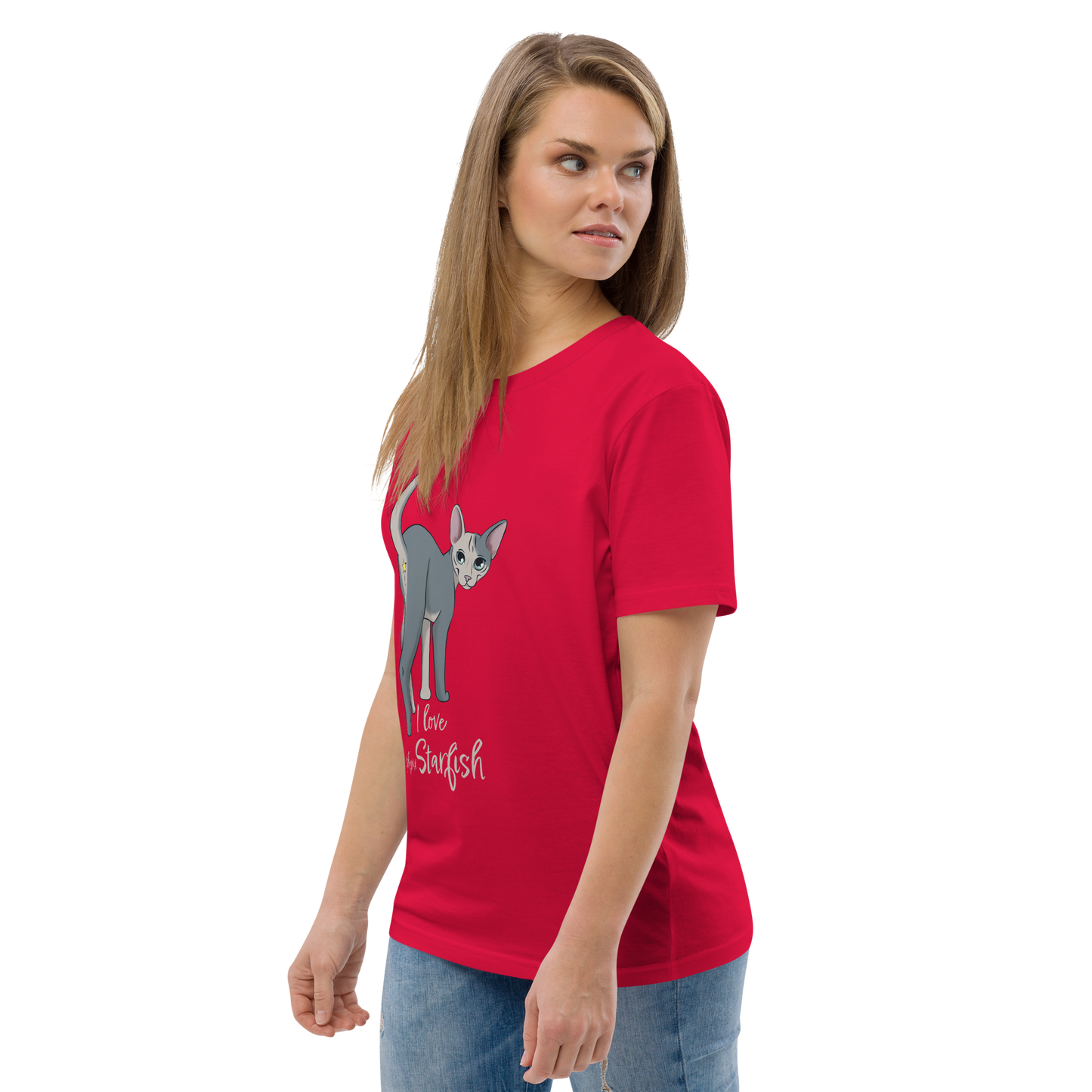 "I LOVE SPHYNX STARFISH" UNISEX ECO TEE
