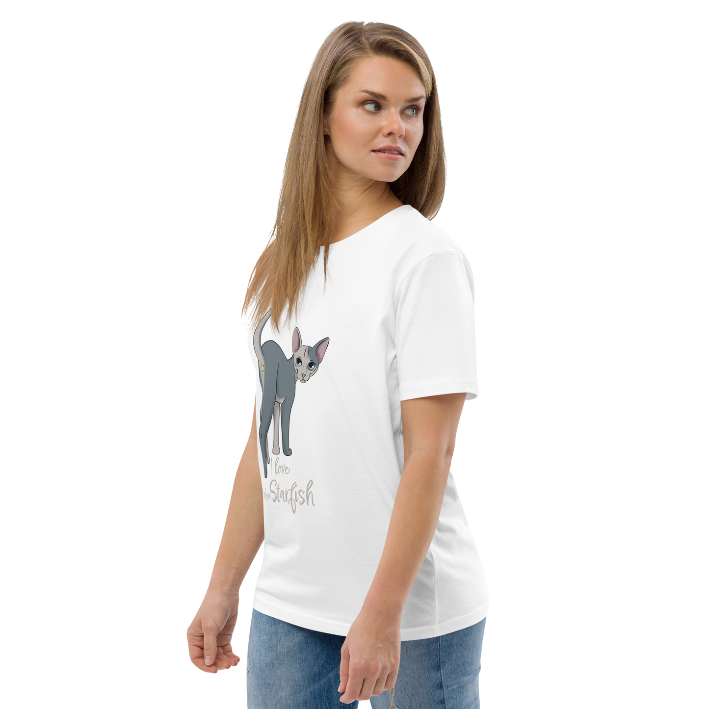 "I LOVE SPHYNX STARFISH" UNISEX ECO TEE