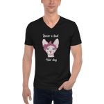 "NEVER A BAD HAIR DAY" UNISEX ECO TEE