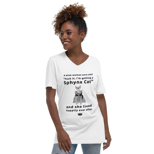 "DITCHED PRINCE CHARMING & GOT A SPHYNX CAT" ECO TEE