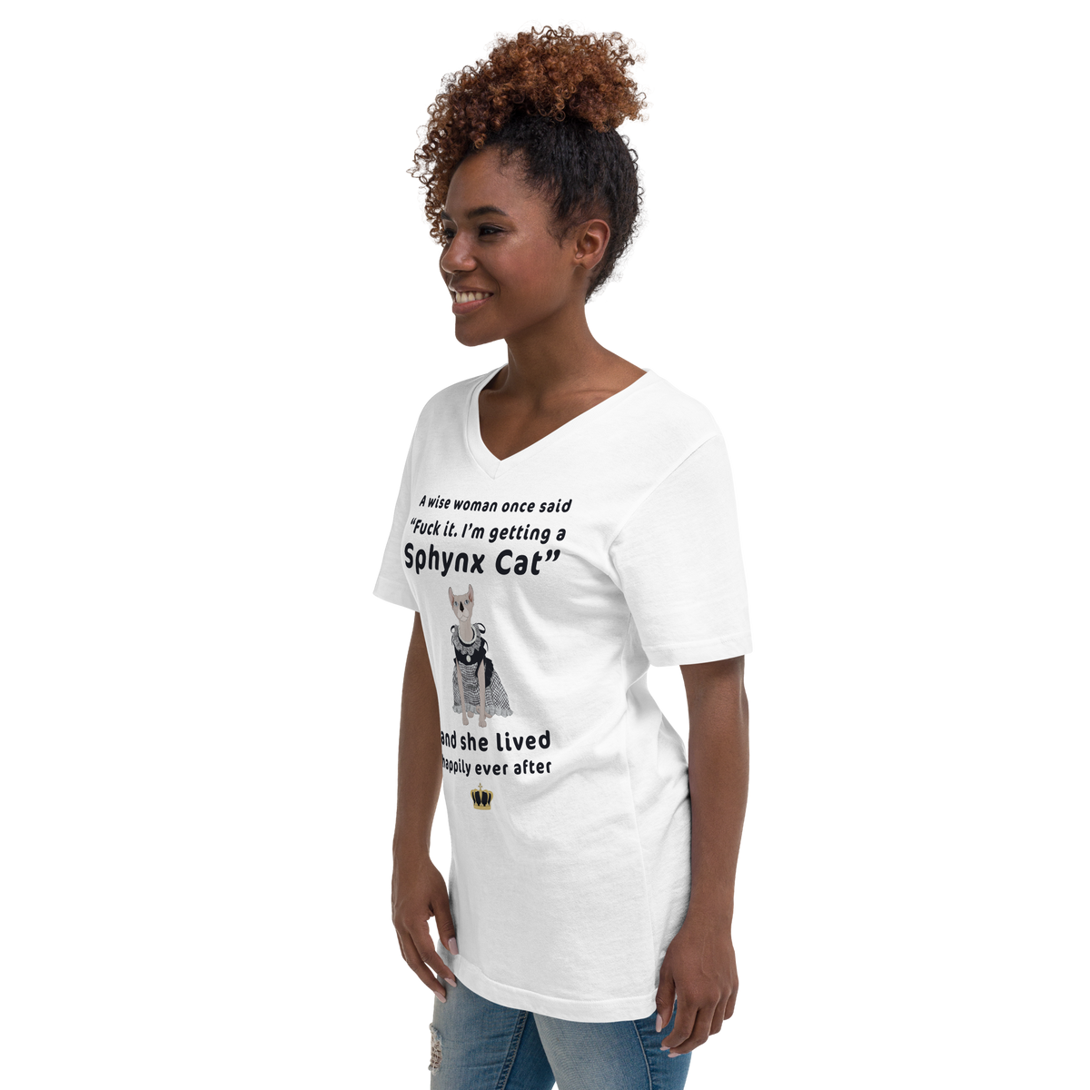 "FUCK IT - I'M GETTING A SPHYNX CAT" ECO TEE