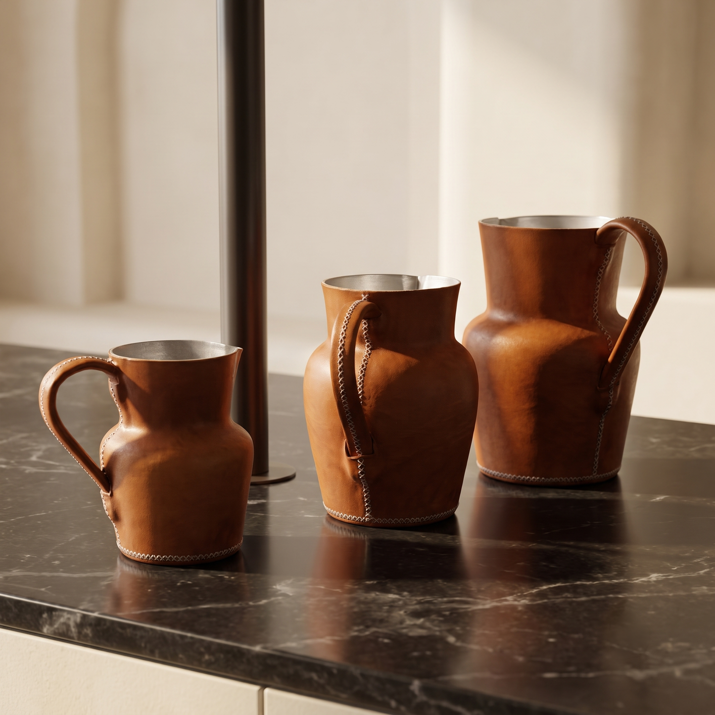 Verano | Leather Carafe Set (3)