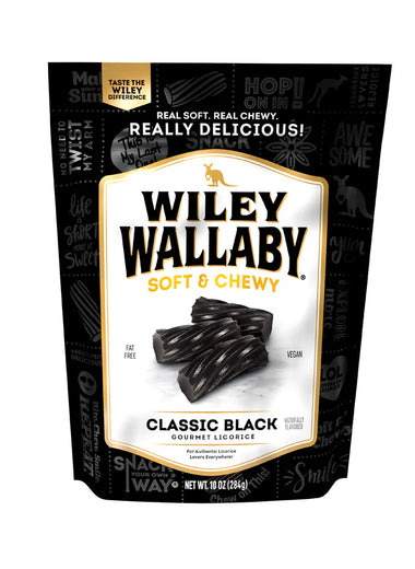 Wiley Wallaby Licorice Classic Black 10oz
