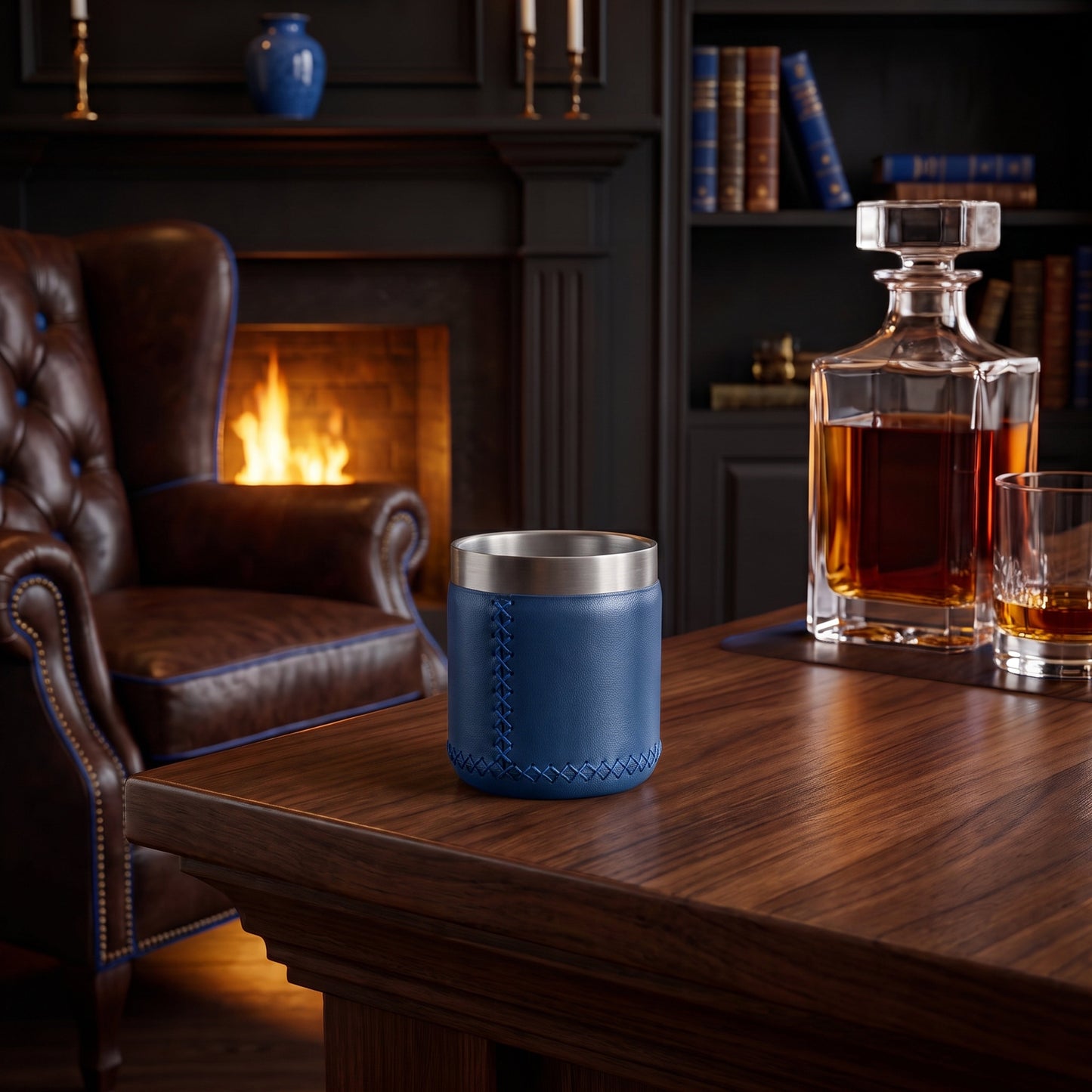 Vasito | 7 oz Leather Whiskey Glass