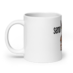"SEND NUDES" SPHYNX COFFEE MUG