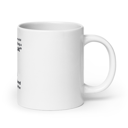 "FUCK IT - I'M GETTING A SPHYNX CAT" COFFEE MUG
