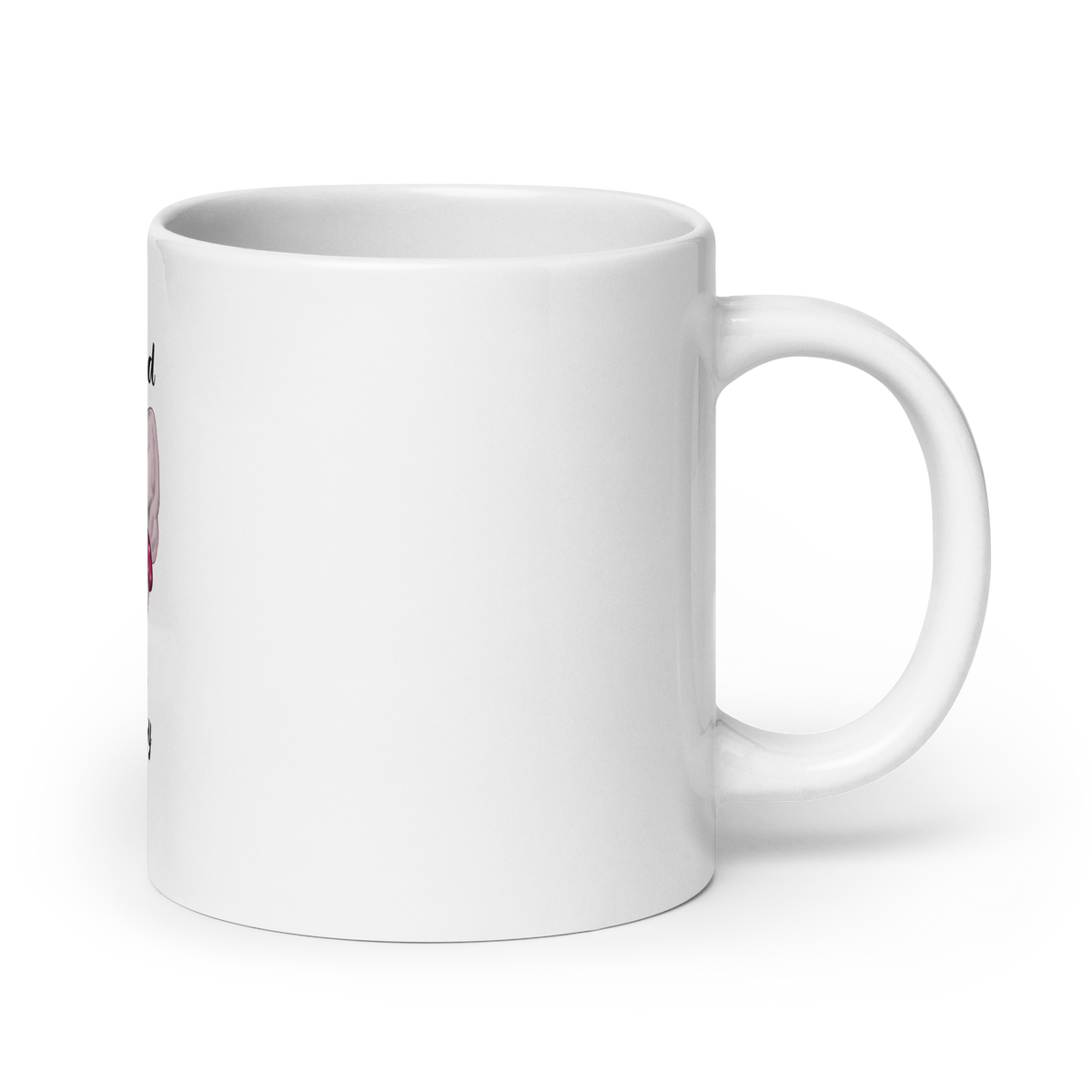 "NEVER A BAD HAIR DAY" SPHYNX COFFEE MUG