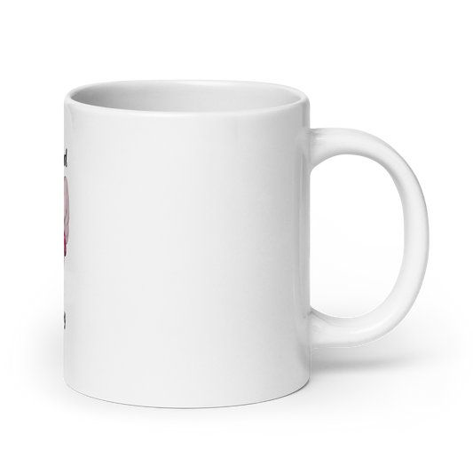 "NEVER A BAD HAIR DAY" SPHYNX COFFEE MUG