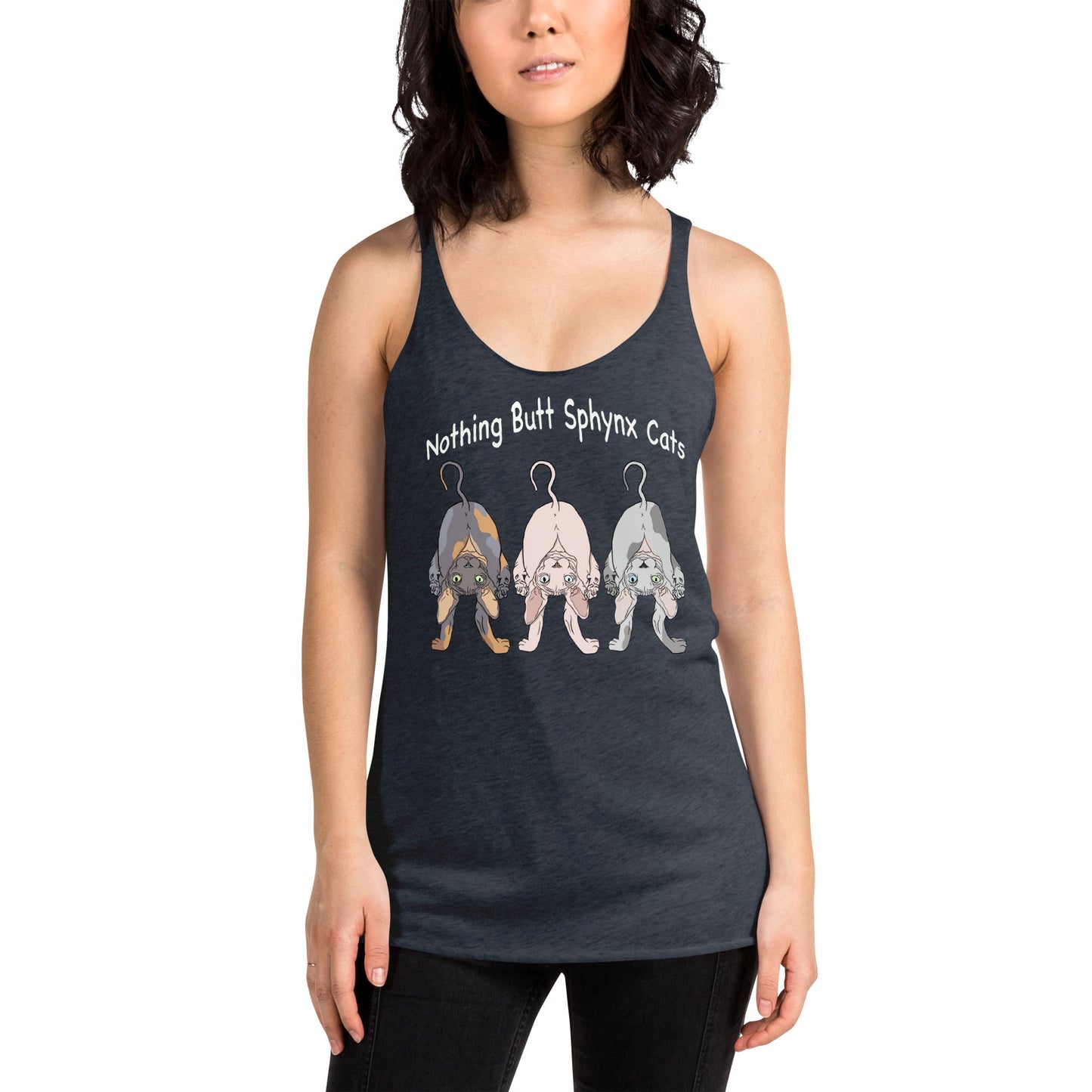 "NOTHING BUTT SPHYNX CATS" TANK